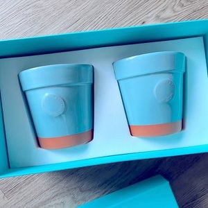 Tiffany & Co. Set of Two 4” Terra Cotta Pots Everyday Objects